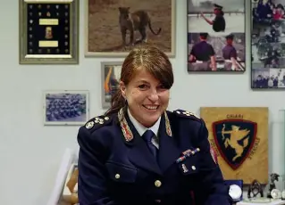  ??  ?? Barbara Barra Lascia il comando della Polizia Stradale di Brescia dopo 10 anni (Foto Ansa)