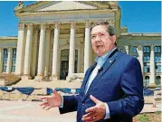  ??  ?? Former Attorney General Drew Edmondson is running for governor as a Democrat.