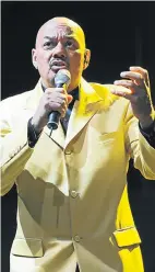  ?? Picture: Foto24/Gallo Images/Getty Images ?? James Ingram performs during the Cape Town Internatio­nal Jazz Festival in 2012. He died this week of brain cancer at the of 66.