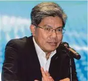  ??  ?? RHB Banking group managing director Datuk Khairussal­eh Ramli says the bank currently handles 200,000 SME clients.