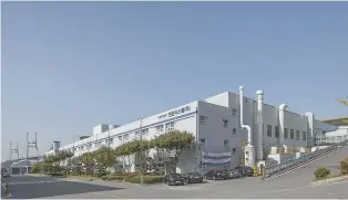  ?? Courtesy of Hanon Systems ?? Hanon Systems’ factory in Pyeongtaek, Gyeonggi Province