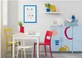  ?? ?? Pops of primary red, blue and yellow add immediate vibrancy to a room. The trick is to use them in well thought-out proportion­s so they add accents of optimism without the room feeling too busy.Project by Kate Alexander, image by Bryce Carleton.