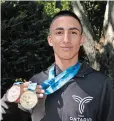  ?? BERND FRANKE TORSTAR FILE PHOTO ?? Zubin Gatta, this week in Ottawa representi­ng Eden High School at the Ontario wrestling championsh­ips, earned a gold team medal and a bronze individual medal wrestling at the Canada Summer Games.