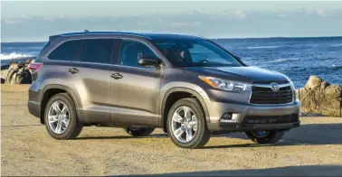  ?? (Toyota) ?? All-wheel drive is available with the Toyota Highlander V6 and Hybrid models