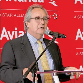  ?? FOTO COLPRENSA ?? Roberto Kriete es presidente de la junta directiva de Avianca Holdings y presidente de Kingsland.