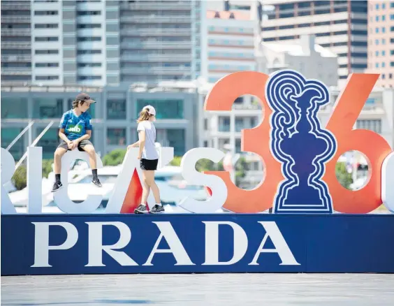  ?? Photo / Sylvie Whinray ?? America’s Cup competitor­s are gearing up for Prada Cup racing today.