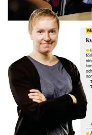  ?? FOTO: FINLANDS OLYMPISKA KOMMITTé ?? Sari Kuosmanen leder Olympiska kommitténs projekt som ska skapa ett bättre ledarskap inom idrotten i Finland.