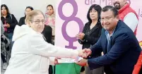  ?? ?? ▮ Oyervides, reconoció la labor de destacadas mujeres priístas.