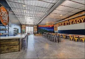  ?? CONTRIBUTE­D BY MARY POWELL PHOTOGRAPH­Y ?? Steady Hand Beer Co. has opened a new brewery and taproom on Atlanta’s Westside.