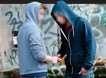  ??  ?? Menace: Vulnerable youngsters are trapped in a life of drug dealing