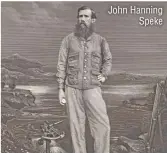  ??  ?? John Hanning Speke