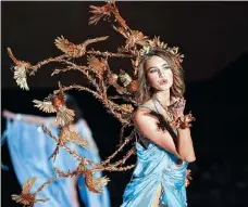  ?? PROVIDED TO CHINA DAILY ?? Sanne Vloet walks the runway in Shanghai.