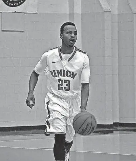  ?? UNION SPORTS COMMUNICAT­ION ?? Former Ridgeway High standout Corieon Pearson was Union University's lone Gulf South Conference Men's Basketball All-decade Awards winner. Pearson, now the coach at MLK Prep, was a 2015 ALL-GSC First Team selection for the Bulldogs.