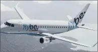  ??  ?? UP IN THE AIR: Flybe, which has routes to Amsterdam, top, has been facing turbulent times but the reports of a takeover by Virgin Atlantic have helped lift shares.