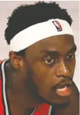  ??  ?? Pascal Siakam