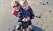  ?? SUBMITTED PHOTO ?? Pam O’keefe and her five-year-old son.