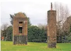  ??  ?? Unter dieser Gilverathe­r Wiese liegt ein Bunker aus dem Zweiten Weltkrieg.