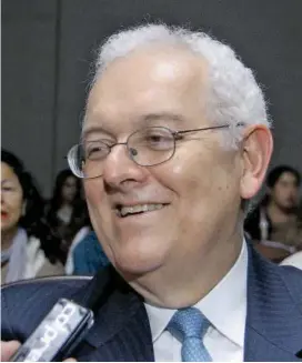  ?? FOTO COLPRENSA ?? José Antonio Ocampo, quien acompañó a Fajardo en su candidatur­a, será el ministro de Hacienda de Petro.