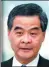  ??  ?? Leung Chun-ying, Hong Kong’s outgoing chief executive