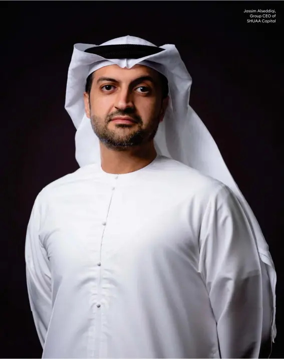  ??  ?? Jassim Alseddiqi, Group CEO of SHUAA Capital