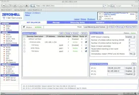  ??  ?? Router OSes like Zeroshell typically offer a lot more features than you’ll find in a consumer router.