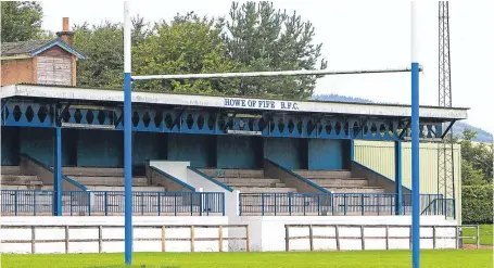  ?? Picture: Steve MacDougall. ?? Club president Chris Reekie said the punishment from the SRU was a warning that standards needed to be improved.