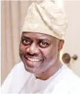  ??  ?? Oyo State Governor, Seyi Makinde