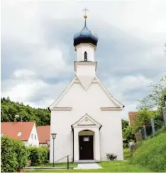  ?? Foto: Florian Ankner ?? Eine Sehenwürdi­gkeit ist in Eppishofen die 1760 erbaute Kapelle.