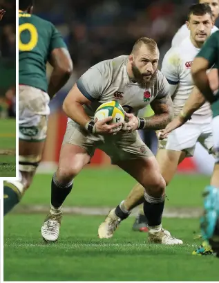  ??  ?? Solid: Joe Marler brought power to the front row