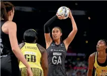  ?? PHOTOSPORT ?? Silver Ferns star Maria Tutaia could be lured to Sydney.