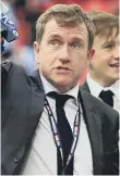  ??  ?? Huddersfie­ld Chairman Dean Hoyle