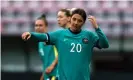  ?? Photograph: Dean Mouhtaropo­ulos/Getty Images ?? Sam Kerr’s Matildas can expect funding in the lead-up to the 2023 World Cup.