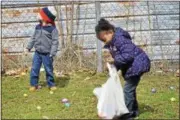  ??  ?? Children take part in the Easter Egg Hunt.