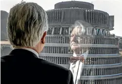  ?? PHOTO: KEVIN STENT/STUFF ?? UnitedFutu­re leader Peter Dunne could see the writing on the wall.