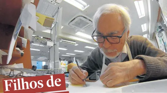  ?? GKIDS/THE NEW YORK TIMES ?? Volta. Hayao Miyazaki retomou criações em 2017