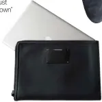  ??  ?? “I don’t use bags usually, so this portfolio case is perfect. It can hold my laptop and documents, and fits into my carry- on when I travel for work”