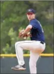  ?? JOHN BLAINE — FOR THE TRENTONIAN ?? Nick Nemes pitches for Hamilton-NB during the SNJ Babe Ruth Tournament. H-NB begins play in the 14s Babe Ruth World Series on Thursday.