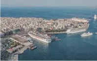  ??  ?? Starting from this year, Greece’s main port will undergo a general facelift as a part of OLP’s investment plan that provides for expenditur­e on improvemen­t and maintenanc­e totaling 15 million euros in 2017.