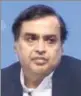  ??  ?? The RIL chairman’s net worth was at about $61 billion. MINT