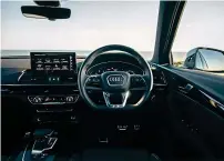  ?? ?? Peace of mind: Audi Q5 is the star of the electric stage