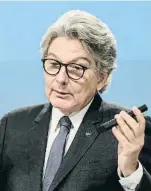  ?? TncERRY ÀOraSSE / aP ?? Thierry Breton