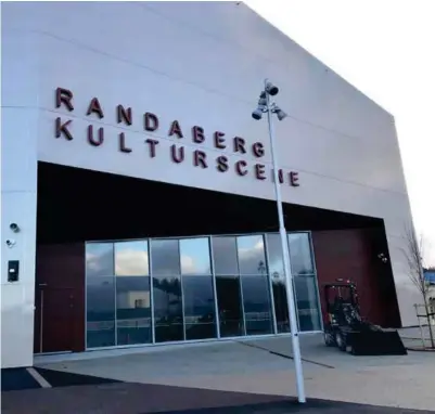  ?? FRODE LINDBOE ?? Kulturscen­en i Randaberg har fått mye positiv respons siden åpningen 1. september i år.