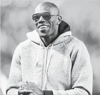  ?? ASSOCIATED PRESS FILE PHOTO ?? Former NFL star receiver Terrell Owens, 44, has activated a 10-day window to receive a contract offer from the Edmonton Eskimos by July 24 or force them to relinquish his rights.