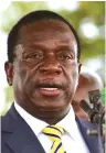  ??  ?? VP Mnangagwa