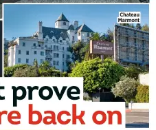  ??  ?? Chateau Marmont