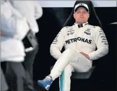  ??  ?? ASENTADO. Bottas ha aprovechad­o bien la retirada de Rosberg.