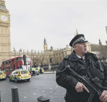  ??  ?? 0 Security-related spending rose in the wake of the Westminste­r attacks two years ago