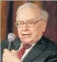  ?? AP ?? Warren Buffet, chairman, Berkshire Hathaway