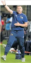  ?? / LEFTY SHIVAMBU/GALLO IMAGES ?? Coach Eric Tinkler.