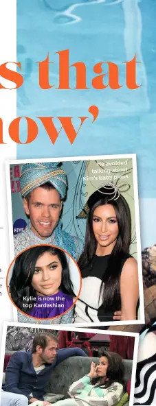  ??  ?? Kylie is now the top Kardashian